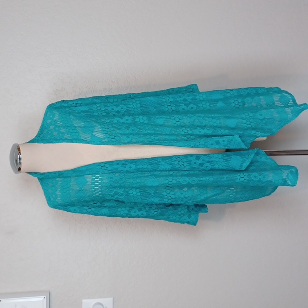Travel Elements Open Cardigan Size 1X NWT